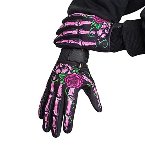Waterproof Winter Gloves for Men and Women — V-pink