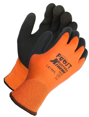 Frost Busters LX799 Waterproof Insulated Cold Weather Work Gloves, Firm Grip