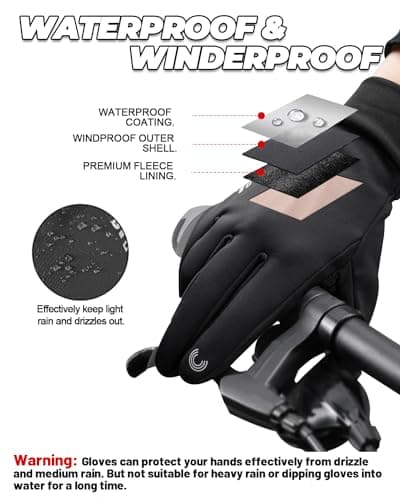 Waterproof Gloves for Men and Women in Cold Weather
