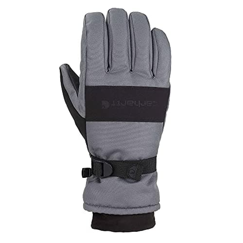 Men's Carhartt Waterproof Insulated Glove — Dark Grey/Black