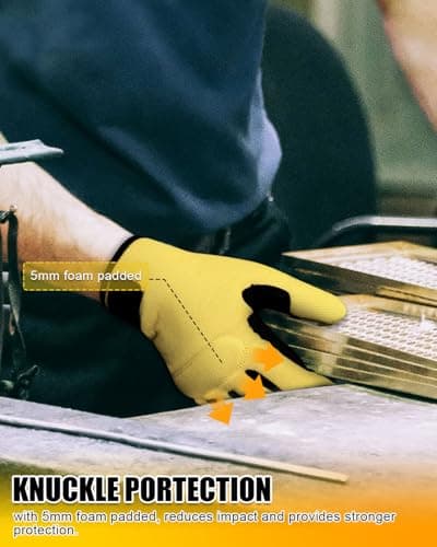RIGWARL Work Gloves: Enhanced Shock Resistance and Protection