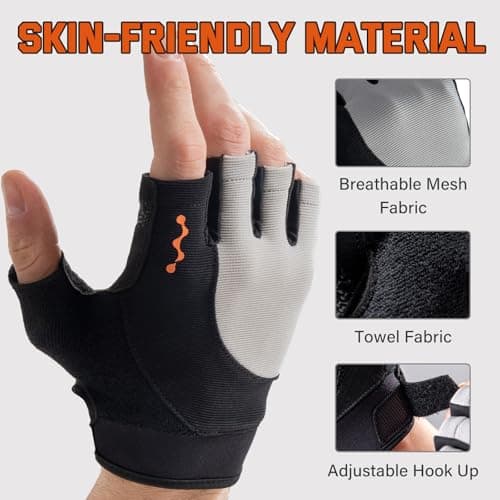 Lusper Workout Gloves for Men and Women