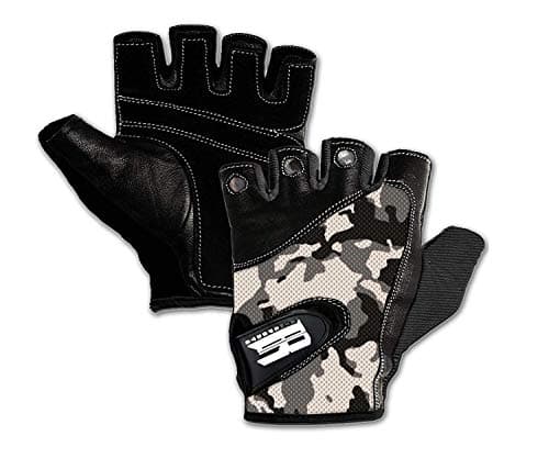 RIMSports Workout Gloves for Men and Women — Camouflage Gray