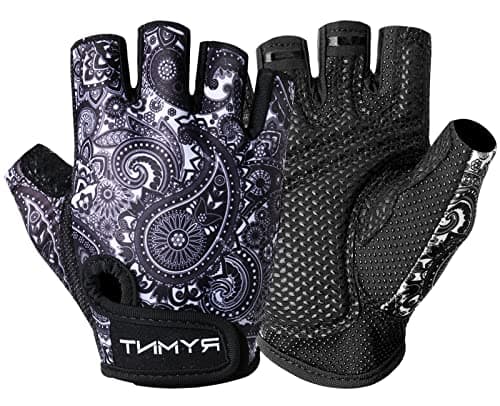 Weight Lifting Gloves with Full Palm Protection & Extra Grip — B1-Paisley BK