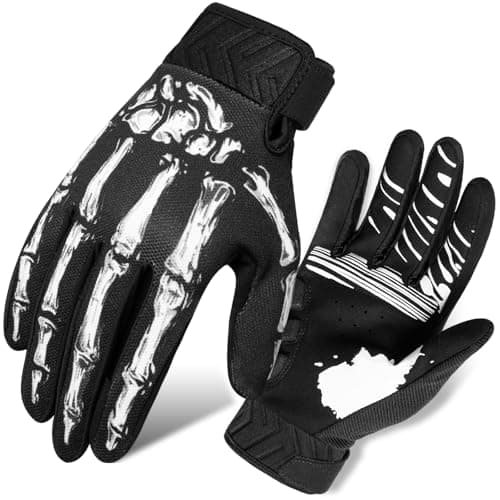 Skeleton Touchscreen Cycling Gloves for Men and Women