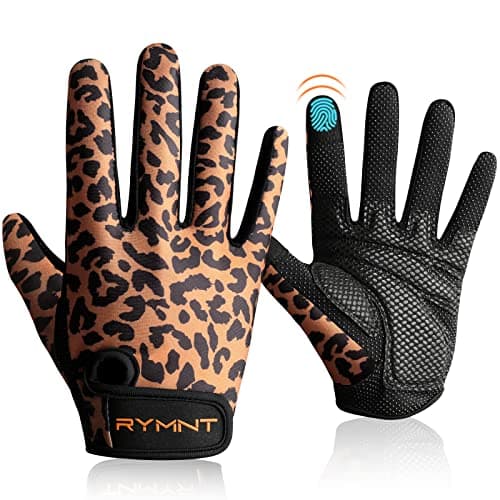 Weight Lifting Gloves with Full Palm Protection & Extra Grip — A1-Leopard.Full Finger