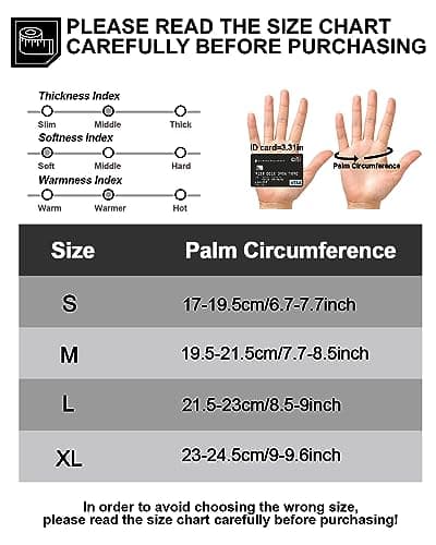 Waterproof Winter Gloves for Men and Women