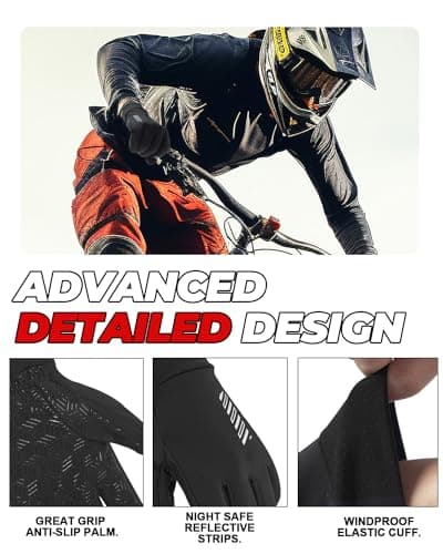 Waterproof Gloves for Men and Women in Cold Weather