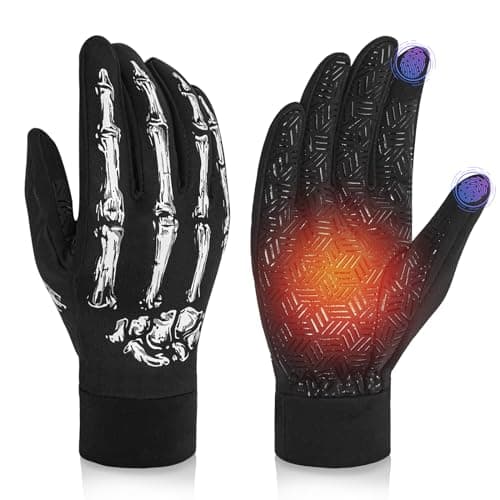 Waterproof Winter Gloves for Men and Women — Basic-White (65% Warm&Water-Resistant)