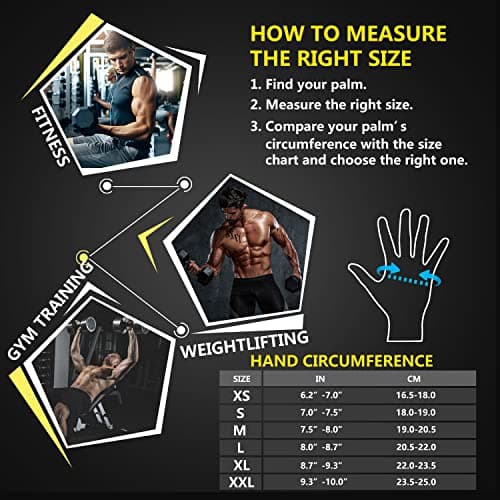 Breathable Weight Lifting Gloves for Workout Gym with Wrist Support | Enhance Palm Protection - Perfect for Fitness and Training