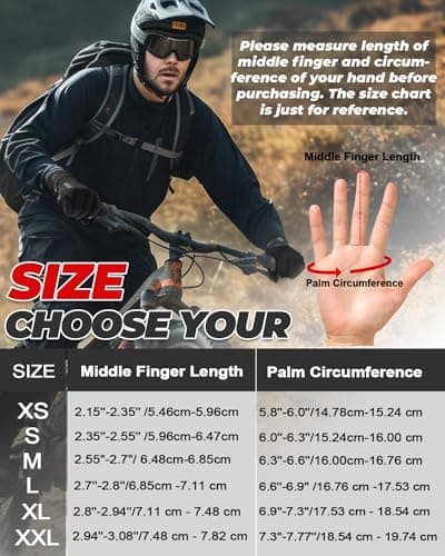 Waterproof Gloves for Men and Women in Cold Weather