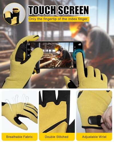 RIGWARL Work Gloves: Enhanced Shock Resistance and Protection
