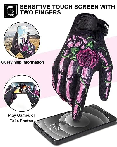 Skeleton Cycling Gloves for Cycling Enthusiasts