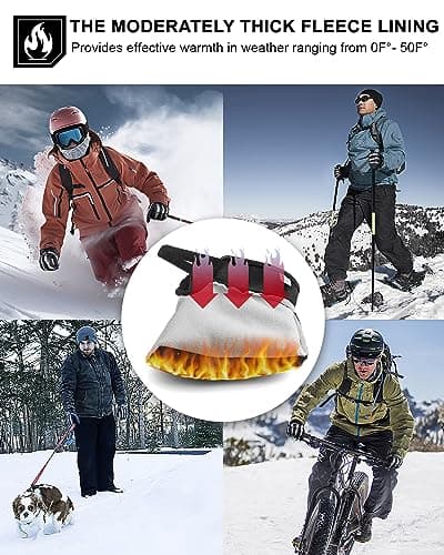 Waterproof Winter Gloves for Men and Women