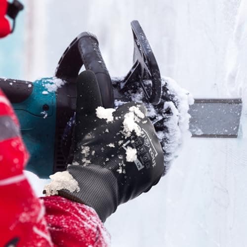 OriStout Men's & Women's Waterproof Winter Gloves, Touchscreen, Freezer Insulated for Cold Weather