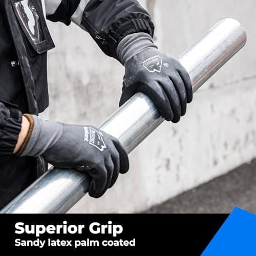 OriStout Men's & Women's Waterproof Winter Gloves, Touchscreen, Freezer Insulated for Cold Weather