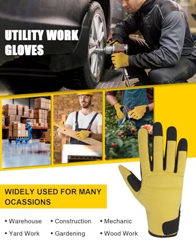RIGWARL Work Gloves: Enhanced Shock Resistance and Protection