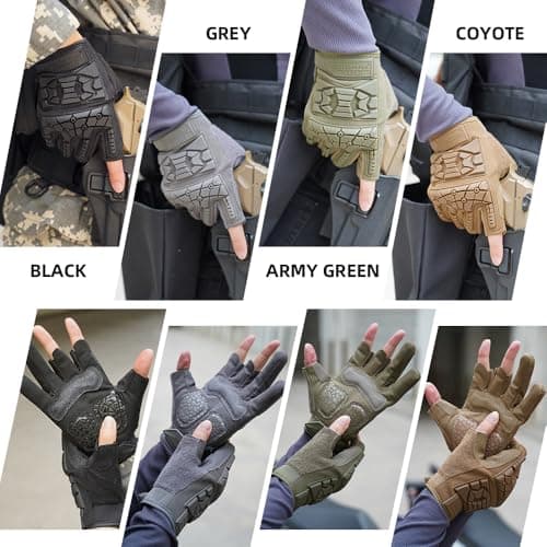 Seibertron T.F.F.I.G 2.0 Men's Tactical Gloves for Hunting Hiking Motorbike Riding