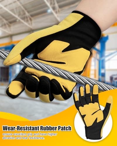 RIGWARL Work Gloves: Enhanced Shock Resistance and Protection