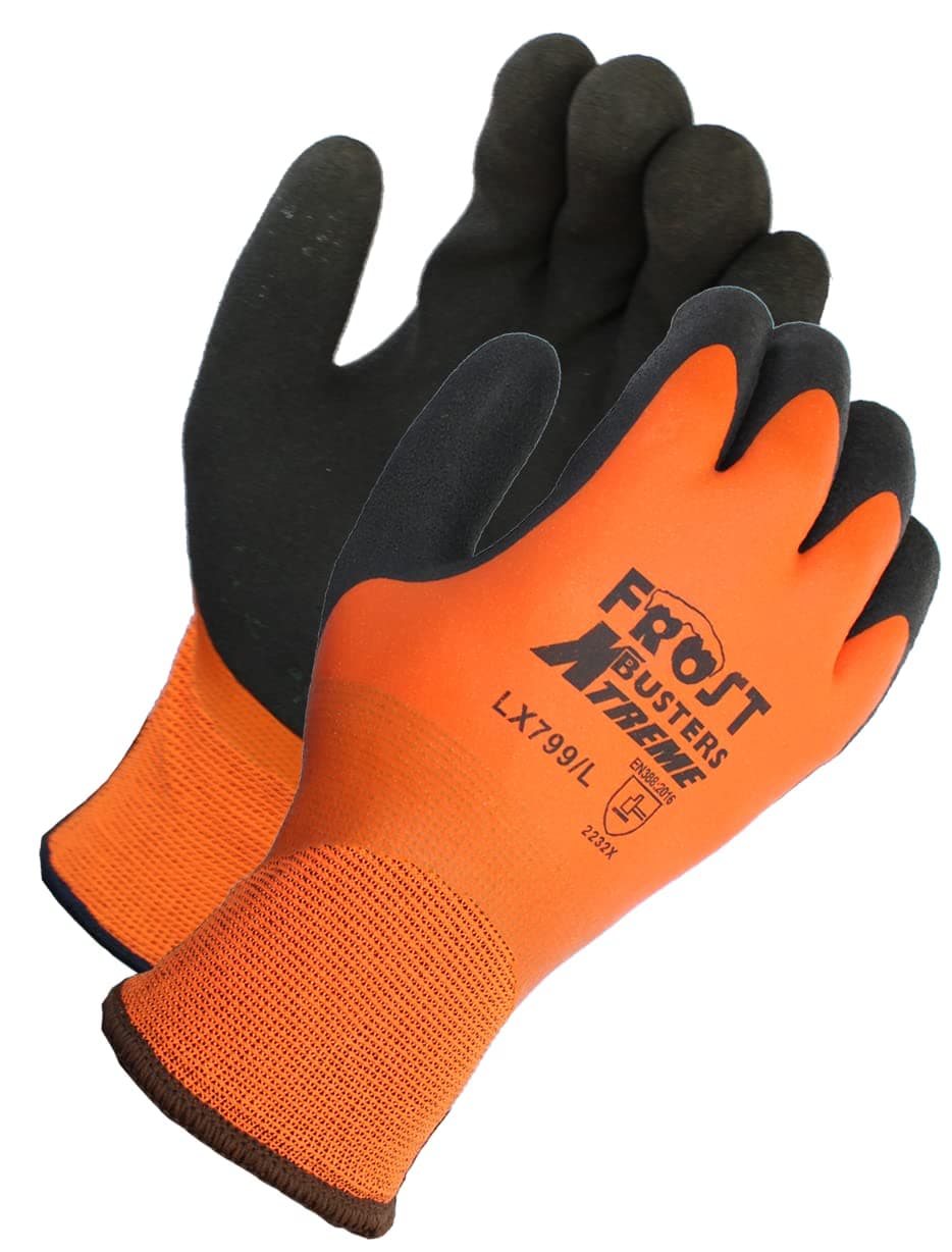 Frost Busters LX799 Waterproof Insulated Cold Weather Work Gloves, Firm Grip