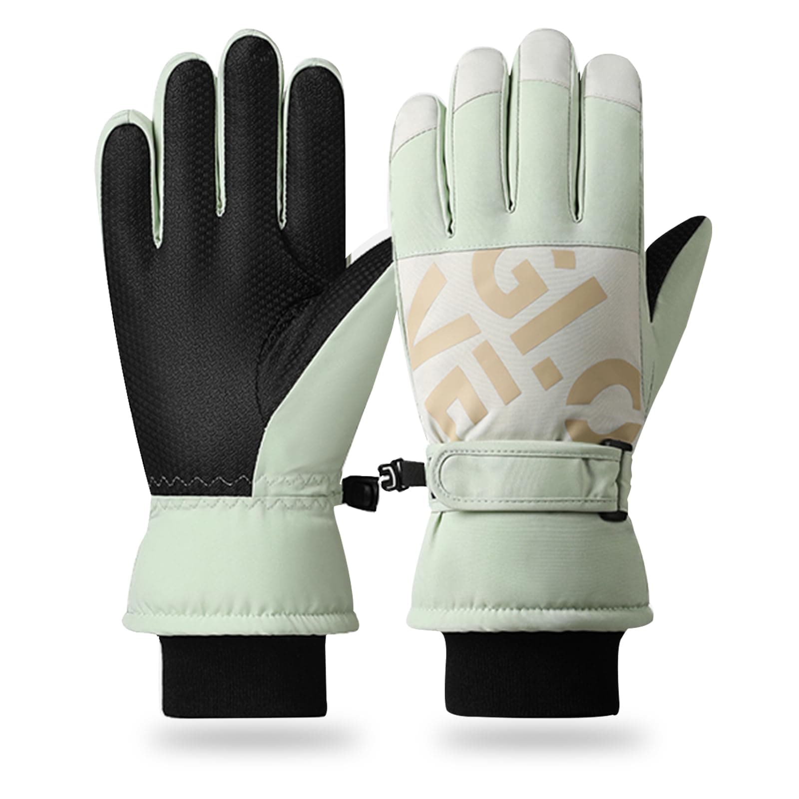 RIGWARL Unisex Waterproof Touchscreen Ski Gloves with Thermal Insulation