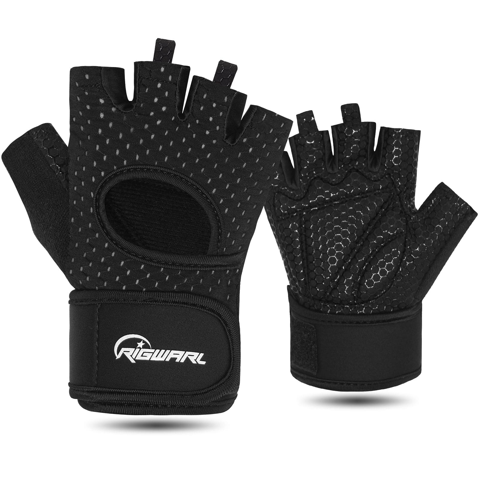 Workout Gloves for Men & Women with Full Palm Protection